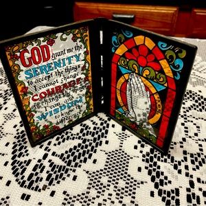 The Serenity Prayer Folding Plaque